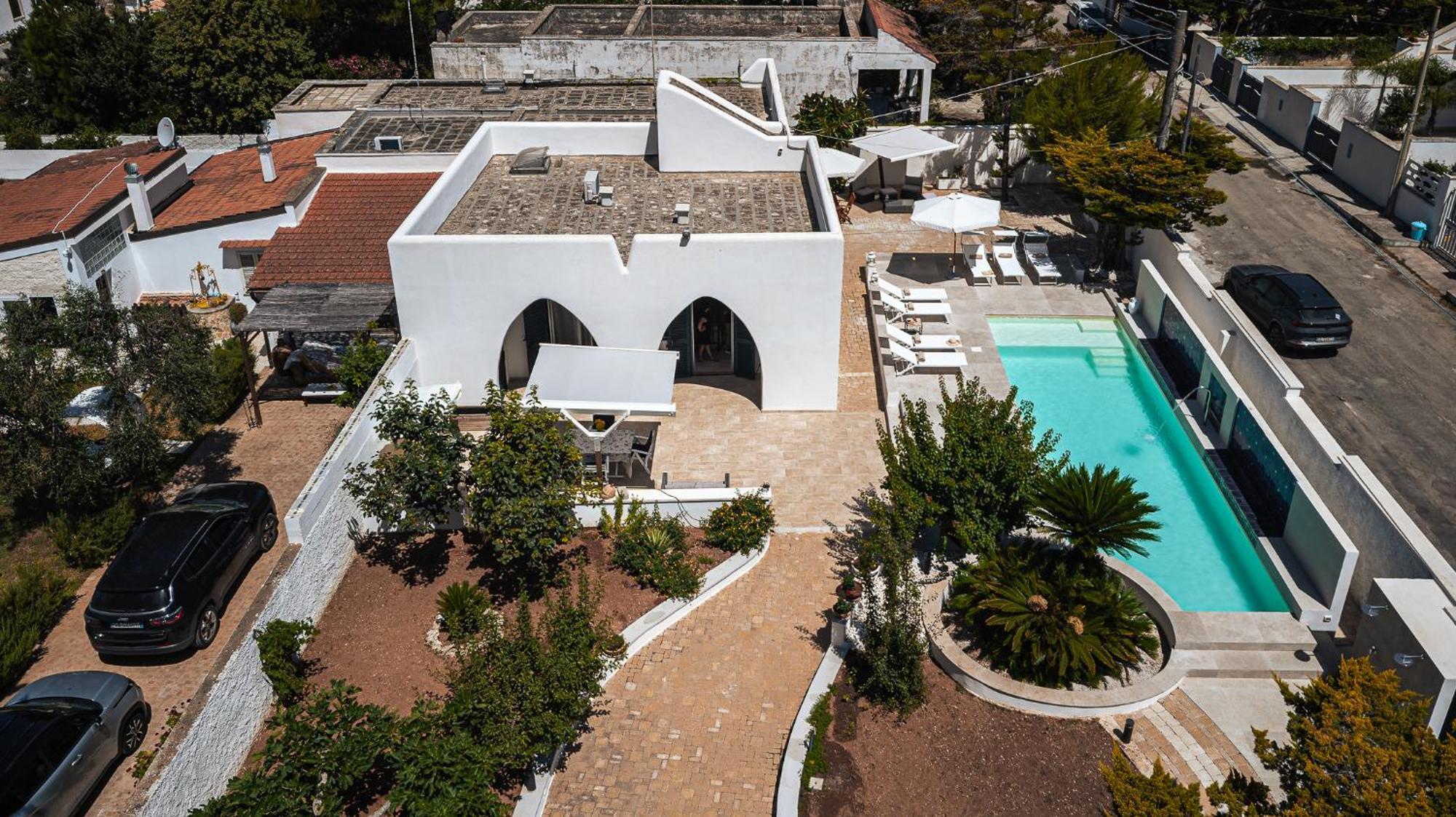 Helloapulia Villa Pool And Beach - 150Mt From The Sea 新福卡 外观 照片
